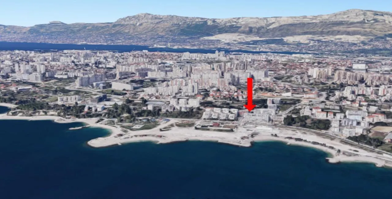 Beachfront Apartment Zeljko Split Kroatien